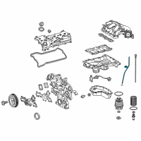 OEM 2022 Toyota Camry Guide Tube Diagram - 11452-0P070