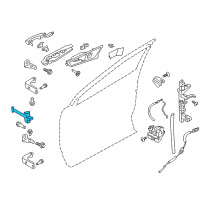 OEM 2021 Ford Edge Door Check Diagram - FT4Z-5823552-A