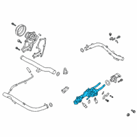 OEM Kia K900 Housing Assembly-THERMOS Diagram - 256203L253