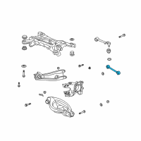 OEM 2007 Acura MDX Arm A, Rear (Lower) Diagram - 52345-STX-A01