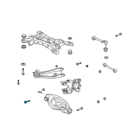 OEM Acura ZDX Bolt B, Arm Adjust (Lower) Diagram - 90173-STX-A02