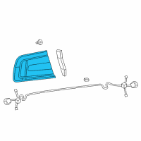 OEM Dodge Charger Lamp-Tail Stop Turn Diagram - 57010414AF