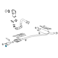 OEM 2021 Chevrolet Trax Converter Insulator Diagram - 95468211
