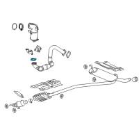 OEM 2019 Buick Encore Front Pipe Gasket Diagram - 94558403