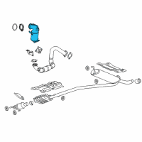 OEM 2017 Buick Encore Preconverter Diagram - 12667326