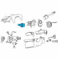 OEM 2017 Buick Verano Signal Switch Diagram - 84545435