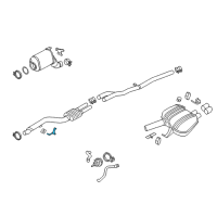 OEM 2015 BMW 740Ld xDrive Gearbox Support Diagram - 18-20-8-576-348