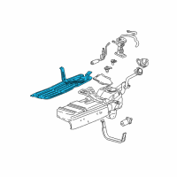 OEM 2004 Ford Explorer Sport Trac Skid Plate Diagram - 2L2Z-9A147-AA