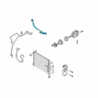 OEM 2008 Chevrolet Aveo AC Line Diagram - 42592643