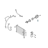 OEM 2010 Pontiac G3 Service Valve Diagram - 96804323