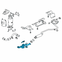 OEM Honda Accord Collector Comp, Heat Diagram - 18400-6C1-A01