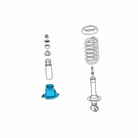 OEM 2016 Toyota Corolla Upper Bracket Diagram - 48403-02040