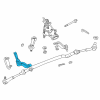 OEM 1999 Dodge Durango Arm-Steering Link Diagram - 52106084AA