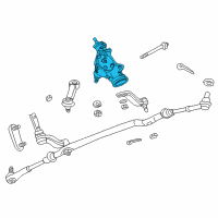 OEM 1998 Dodge Dakota Gear-Power Steering Diagram - R2106500AA