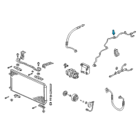 OEM 1999 Honda Odyssey Switch, Tri Pressu Diagram - 80440-S3R-003