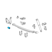 OEM 1999 Ford Ranger Spring Bushing Diagram - E9TZ-5781-D