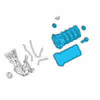 OEM 2019 Ford Mustang Valve Cover Diagram - JR3Z-6582-B