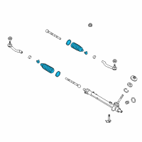 OEM 2015 Chevrolet City Express Boot Kit Diagram - 19317048