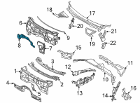 OEM 2021 BMW X6 SOUND INSULAT.DASH PANEL ENG Diagram - 51-48-7-214-683