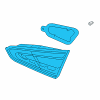 OEM Kia Forte Koup Lamp Assembly-Rear Combination Inside Diagram - 92403A7530