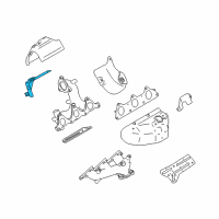 OEM Chrysler Sebring Shield-Exhaust Manifold Diagram - MR431122