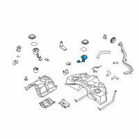 OEM Infiniti M35 Fuel Gauge Sending Unit Diagram - 25060-AL51A