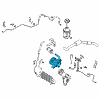 OEM 2006 Kia Amanti Pump Assembly-Power STEE Diagram - 571003F001