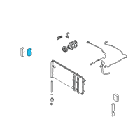 OEM Infiniti Q45 Seal-Rubber Diagram - 92185-AR000