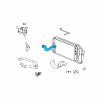 OEM Ford Expedition Upper Hose Diagram - 2L1Z-8260-AC