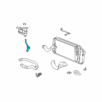 OEM Ford Return Hose Diagram - 6L1Z-8C350-A