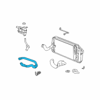 OEM 2004 Ford Expedition Lower Hose Diagram - 5L1Z-8286-BA