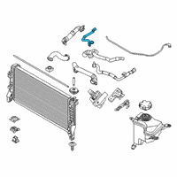 OEM 2022 BMW X2 HOSE, EXPANSION TANK-CYLINDE Diagram - 17-12-8-658-484