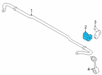 OEM 2017 Toyota 86 Bushings Diagram - SU003-06462