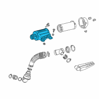 OEM 2020 GMC Savana 3500 Air Cleaner Diagram - 84392891