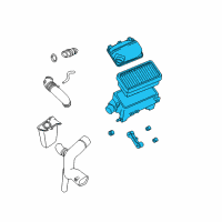 OEM Saturn L100 Cleaner Asm, Air Diagram - 90571344