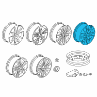 OEM Acura MDX Disk (19X8J) Diagram - 42700-TZ5-A21