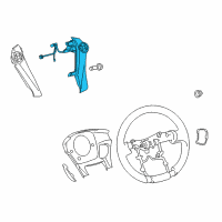 OEM Toyota Prius V Switch Assembly Diagram - 84244-47081-B0