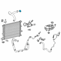 OEM 2015 Chrysler 200 Clamp-Hose Diagram - 68138724AA