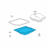 OEM Toyota Highlander Transmission Pan Diagram - 35106-28090