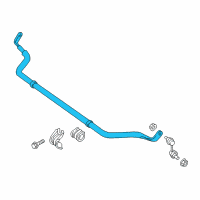 OEM 2021 Nissan Titan XD Stabilizer-Front Diagram - 54611-EZ60A