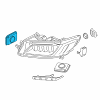 OEM Lincoln Continental Control Module Diagram - GD9Z-13C788-T