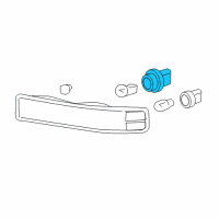 OEM 2007 Pontiac G5 Socket Diagram - 16530707