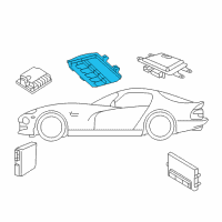 OEM 2006 Dodge Viper Module-Body Controller Diagram - 5029670AO