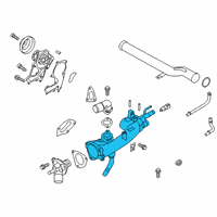 OEM 2019 Kia Cadenza Housing Assembly-Thermostat Diagram - 256203L350