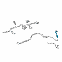OEM 2015 Lexus LX570 Tube & Accessory Assembly Diagram - 88710-6B670