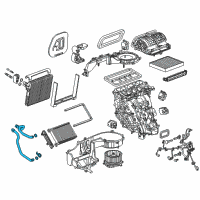 OEM Chevrolet Impala Tube Assembly Diagram - 84633308