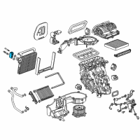 OEM 2018 Chevrolet Impala Expansion Valve Diagram - 23473612