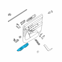 OEM 2015 Kia Sorento Power Window Assist Switch Assembly Diagram - 935751U200H9