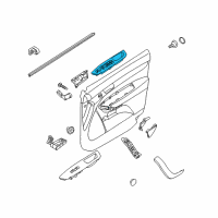 OEM 2014 Kia Sorento Power Window Main Switch Assembly Diagram - 935701U101VA