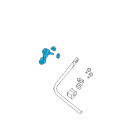 OEM 2013 Jeep Compass Link-STABILIZER Bar Diagram - 5151803AA